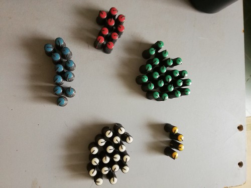 Yamaha series control knobs - mg,