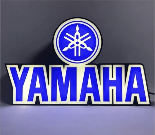 Insegna yamaha stampata 3d - insegna,