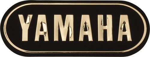 Emblema yamaha oro circa - 3d, 'yamaha'