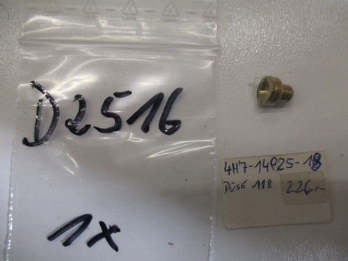 D2516 ugello principale yamaha - d2516,
