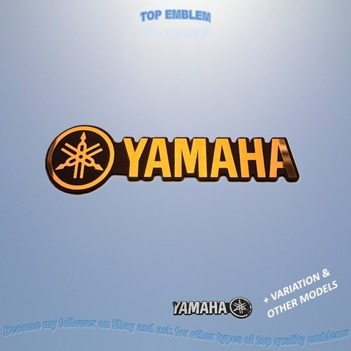 Emblema yamaha sinistra - emblema, 3d